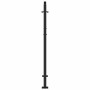 Puerta de jardín de diseño con carril de acero negro 105x130 cm by , garden gates - Ref: Foro24-4100980, Price: 200,03 €, Dis...