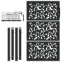 Puerta de jardín de diseño de hojas de acero negra 105x155 cm von , Gartentore - Ref: Foro24-4100961, Preis: 210,60 €, Rabatt: %