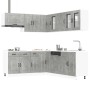 Mueble cocina Kalmar gris hormigón 11 pzas madera contrachapada von , Küchenschränke - Ref: Foro24-3314915, Preis: 717,86 €, ...