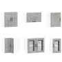 Mueble cocina Kalmar gris hormigón 11 pzas madera contrachapada von , Küchenschränke - Ref: Foro24-3314915, Preis: 717,86 €, ...