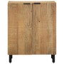 Aparador marrón 60x33x75 cm madera maciza mango von , Schließfächer und Lagerschränke - Ref: Foro24-4017722, Preis: 175,34 €,...