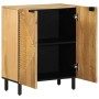 Aparador marrón 60x33x75 cm madera maciza mango von , Schließfächer und Lagerschränke - Ref: Foro24-4017722, Preis: 175,34 €,...