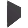 Bordes para césped 10 uds acero laminado frío negro 20x103 cm by , Garden edging and edging - Ref: Foro24-860154, Price: 52,8...