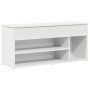 Banco zapatero madera de ingeniería blanco 102x30,5x45 cm von , Schuhregale und Schuhorganisatoren - Ref: Foro24-859136, Prei...