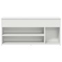 Banco zapatero madera de ingeniería blanco 102x30,5x45 cm von , Schuhregale und Schuhorganisatoren - Ref: Foro24-859136, Prei...