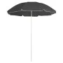 Garten-Sonnenschirm mit anthrazitfarbener Stahlstange 180 cm von vidaXL, Sonnenschirme - Ref: Foro24-315542, Preis: 21,27 €, ...