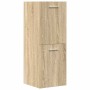 Juego de muebles de baño 4 pzas contrachapada roble Sonoma von , Badezimmermöbel - Ref: Foro24-3325028, Preis: 350,42 €, Raba...