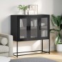 Aparador de acero laminado en frío antracita 100,5x39x107 cm by , Sideboards - Ref: Foro24-853406, Price: 135,36 €, Discount: %