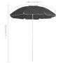 Garten-Sonnenschirm mit anthrazitfarbener Stahlstange 180 cm von vidaXL, Sonnenschirme - Ref: Foro24-315542, Preis: 21,27 €, ...