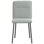 Sillas de comedor 2 unidades terciopelo gris claro von , Essstühle - Ref: Foro24-4101209, Preis: 87,75 €, Rabatt: %
