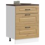 Mueble bajo de cocina Kalmar roble artesanal madera ingeniería von , Küchenschränke - Ref: Foro24-854288, Preis: 111,24 €, Ra...