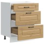 Mueble bajo de cocina Kalmar roble artesanal madera ingeniería von , Küchenschränke - Ref: Foro24-854288, Preis: 111,24 €, Ra...