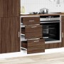 Armario bajo de roble marrón 40x46x81,5 cm madera de ingeniería by , Kitchen cabinets - Ref: Foro24-854217, Price: 93,78 €, D...