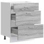 Armario bajo de cocina de madera de ingeniería sonoma gris von , Küchenschränke - Ref: Foro24-854255, Preis: 103,72 €, Rabatt: %