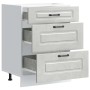 Mueble bajo de cocina Kalmar madera de ingeniería gris hormigón von , Küchenschränke - Ref: Foro24-854283, Preis: 107,34 €, R...