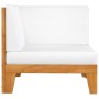 Garden furniture set with 5 pieces and solid acacia wood cushions. by vidaXL, Garden sets - Ref: Foro24-3058144, Price: 645,7...