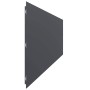 Bordes césped 10 uds antracita 25x103 cm acero laminado frío von , Garteneinfassung und Einfassung - Ref: Foro24-860168, Prei...