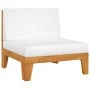 Garden furniture set with 5 pieces and solid acacia wood cushions. by vidaXL, Garden sets - Ref: Foro24-3058144, Price: 590,8...