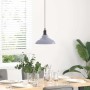 Lámpara colgante regulable en altura E27 gris brillante Ø 31cm von , Lampen - Ref: Foro24-4103438, Preis: 32,28 €, Rabatt: %