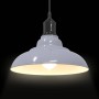 Lámpara colgante regulable en altura E27 gris brillante Ø 31cm von , Lampen - Ref: Foro24-4103438, Preis: 32,28 €, Rabatt: %