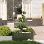 Jardinera acero verde oliva 100x100x40 cm von , Töpfe und Pflanzgefäße - Ref: Foro24-860818, Preis: 79,99 €, Rabatt: %
