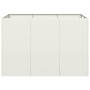 Jardinera acero blanco 120x80x80 cm von , Töpfe und Pflanzgefäße - Ref: Foro24-860788, Preis: 118,33 €, Rabatt: %
