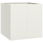 Jardinera acero blanco 80x80x80 cm von , Töpfe und Pflanzgefäße - Ref: Foro24-860781, Preis: 129,41 €, Rabatt: %