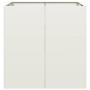 Jardinera acero blanco 80x80x80 cm von , Töpfe und Pflanzgefäße - Ref: Foro24-860781, Preis: 129,41 €, Rabatt: %