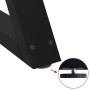 Patas de mesa de centro 2uds acero negro 38x(42-43,3) cm de , Patas para mesas - Ref: Foro24-4012700, Precio: 55,30 €, Descue...