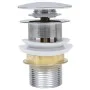 Push-Ablauf ohne Überlauffunktion silber 6,4x6,4x9,1 cm von vidaXL, Wasserhähne - Ref: Foro24-149064, Preis: 14,73 €, Rabatt: %