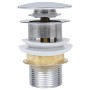 Push-Ablauf ohne Überlauffunktion silber 6,4x6,4x9,1 cm von vidaXL, Wasserhähne - Ref: Foro24-149064, Preis: 15,03 €, Rabatt: %