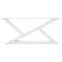Patas para mesa de centro 2unidades acero blanco 70x(30-31,3)cm von , Tischbeine - Ref: Foro24-4012693, Preis: 80,25 €, Rabat...