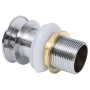 Push-Ablauf ohne Überlauffunktion silber 6,4x6,4x9,1 cm von vidaXL, Wasserhähne - Ref: Foro24-149064, Preis: 15,03 €, Rabatt: %