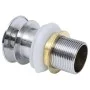 Push drain without overflow function silver 6.4x6.4x9.1 cm by vidaXL, Faucets - Ref: Foro24-149064, Price: 14,73 €, Discount: %