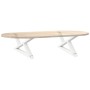 Patas para mesa de centro 2unidades acero blanco 70x(30-31,3)cm von , Tischbeine - Ref: Foro24-4012693, Preis: 80,25 €, Rabat...