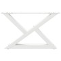 Patas para mesa de centro 2unidades acero blanco 50x(30-31,3)cm by , Table legs - Ref: Foro24-4012685, Price: 69,97 €, Discou...
