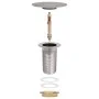 Push-Ablauf ohne Überlauffunktion silber 6,4x6,4x9,1 cm von vidaXL, Wasserhähne - Ref: Foro24-149064, Preis: 14,73 €, Rabatt: %