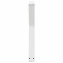 Patas de mesa de comedor 2 uds acero blanco 60x(72-73,3) cm von , Tischbeine - Ref: Foro24-4012721, Preis: 111,31 €, Rabatt: %