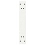 Patas de mesa de comedor 2 uds acero blanco 60x(72-73,3) cm von , Tischbeine - Ref: Foro24-4012721, Preis: 111,31 €, Rabatt: %
