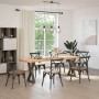 Patas para mesa de comedor 2 uds acero natural 60x(72-73,3) cm by , Table legs - Ref: Foro24-4012723, Price: 113,90 €, Discou...