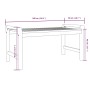 Set von Gartenmöbeln 3 Stück mit Kissen Akazienholz von vidaXL, Gartensets - Ref: Foro24-3058095, Preis: 455,83 €, Rabatt: %