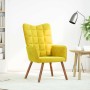 Sillón de relax terciopelo amarillo de , Sillones - Ref: Foro24-4016817, Precio: 105,50 €, Descuento: %