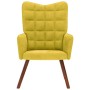 Sillón de relax terciopelo amarillo de , Sillones - Ref: Foro24-4016817, Precio: 105,50 €, Descuento: %