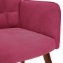 Sillón de relax de terciopelo rojo vino tinto by , Armchairs - Ref: Foro24-4016815, Price: 105,98 €, Discount: %
