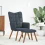 Sillón de relax con reposapiés terciopelo gris oscuro von , Sessel - Ref: Foro24-4016822, Preis: 124,03 €, Rabatt: %