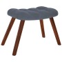 Sillón de relax con reposapiés terciopelo gris oscuro von , Sessel - Ref: Foro24-4016822, Preis: 124,03 €, Rabatt: %