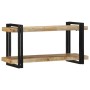 Estante de pared madera maciza de mango 90x33x45 cm by , CD and DVD storage - Ref: Foro24-4017485, Price: 110,92 €, Discount: %