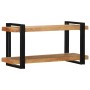 Estante de pared madera maciza de acacia 90x33x45 cm de , Almacenamiento para CD y DVD - Ref: Foro24-4017487, Precio: 83,42 €...