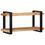 Estante de pared madera maciza de acacia 90x33x45 cm de , Almacenamiento para CD y DVD - Ref: Foro24-4017487, Precio: 83,42 €...