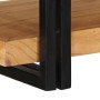 Estante de pared madera maciza de acacia 90x33x45 cm de , Almacenamiento para CD y DVD - Ref: Foro24-4017487, Precio: 83,42 €...
